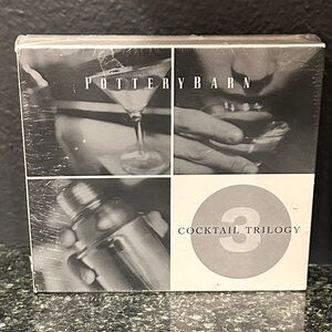 Pottery Barn Cocktail Trilogy Set sealed cd music set gift lounge new